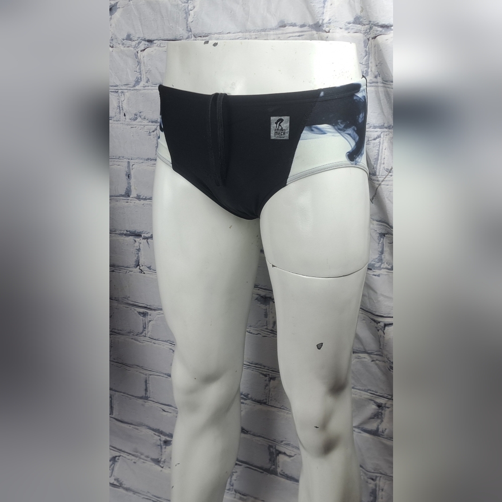 Induyco Thomas Breton Men's Vintage 70s Swimming Swim Briefs Sunga Speedo Small - Picture 8 of 11